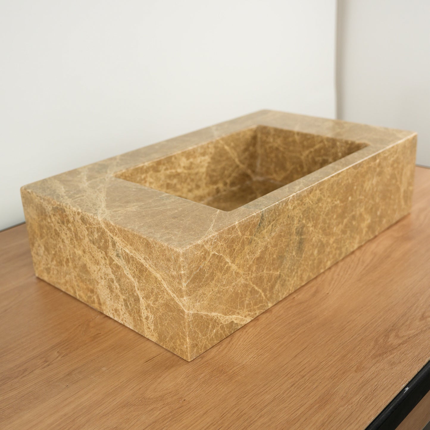 Emperador Marble Sink