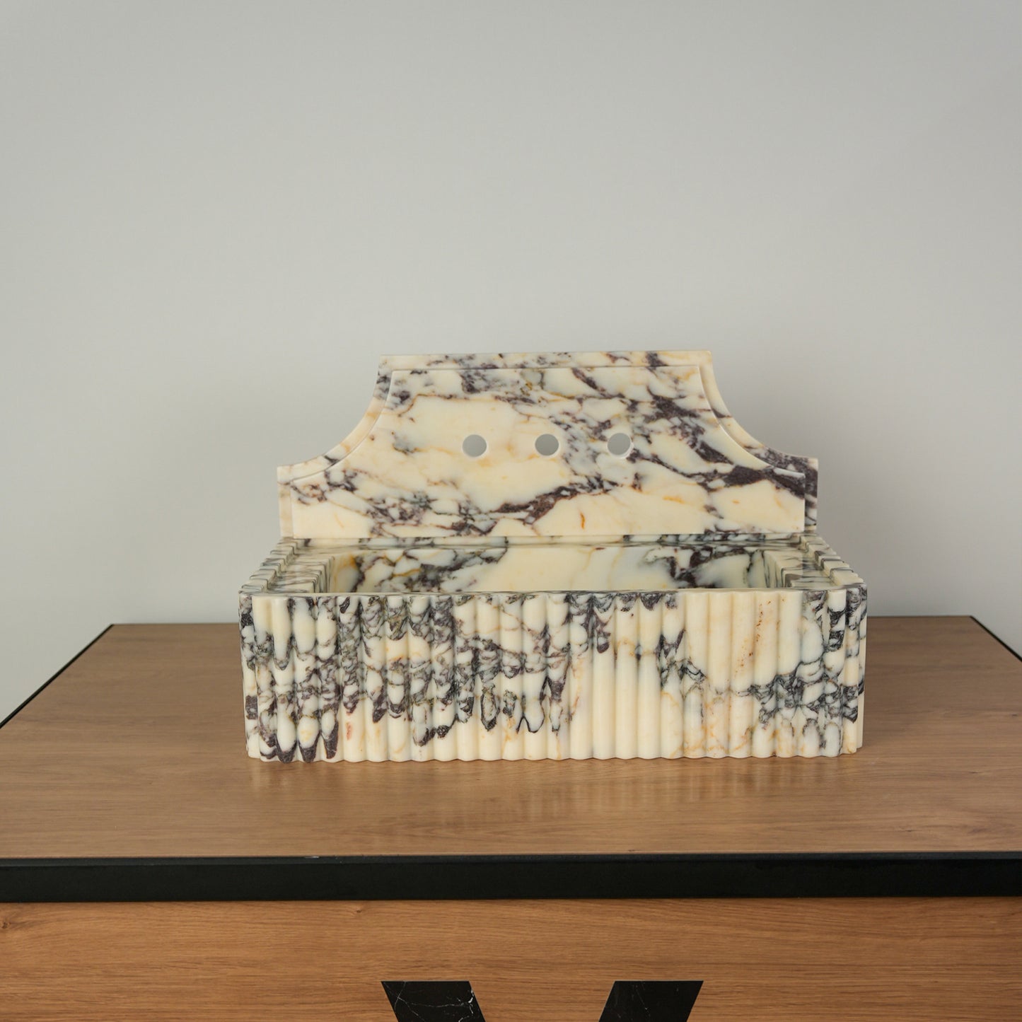 Calacatta Viola Marble Sink (wBacksplash)