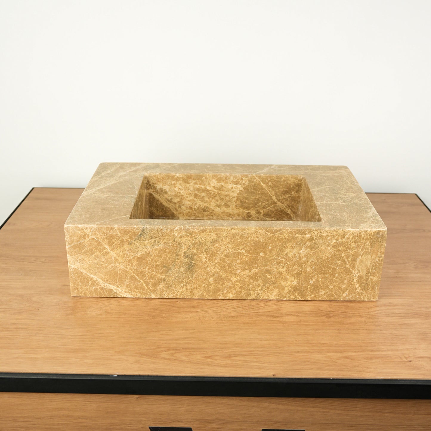 Emperador Marble Sink