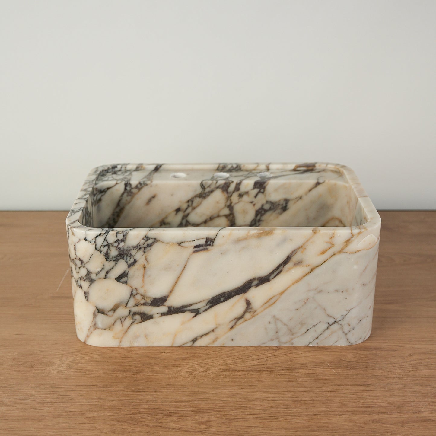 Calacatta Viola Marble Sink (H25)