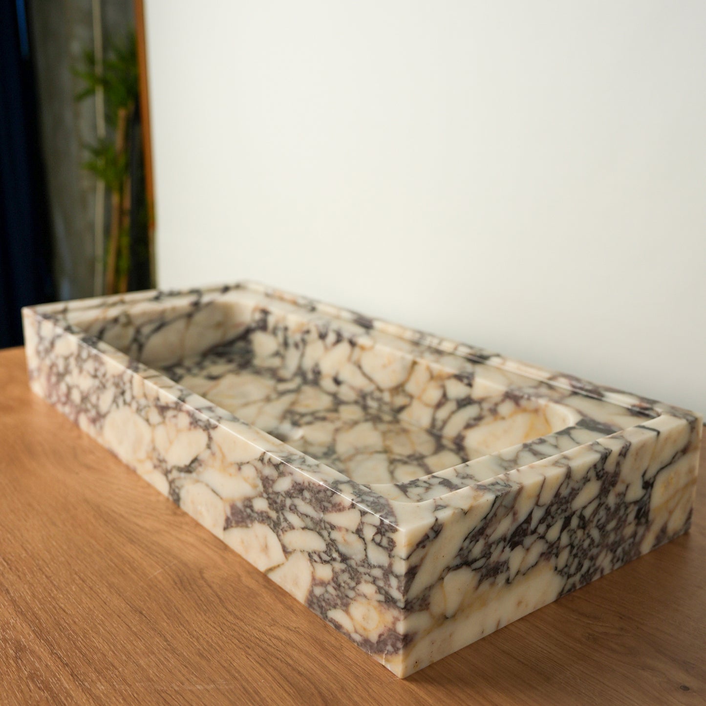 Calacatta Viola Marble Sink (L13)