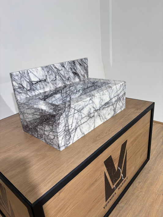 Lilac Marble Sink (wBacksplash)