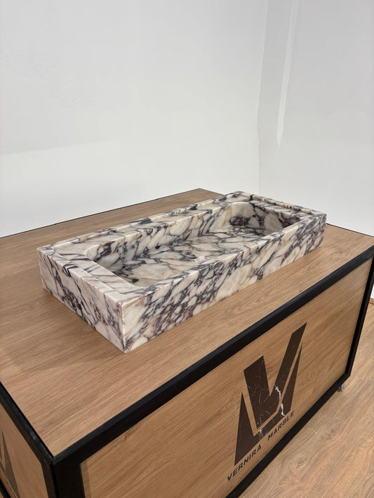 Calacatta Viola Marble Sink (L13)
