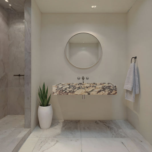 Calacatta Viola Marble Sink (L13)