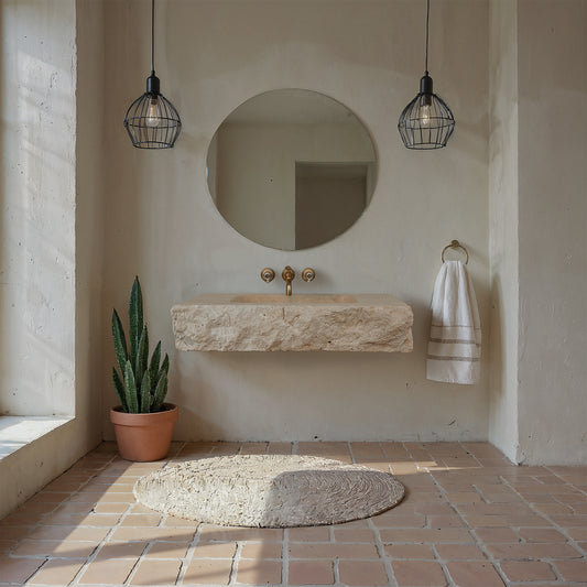 Travertine Marble Sink